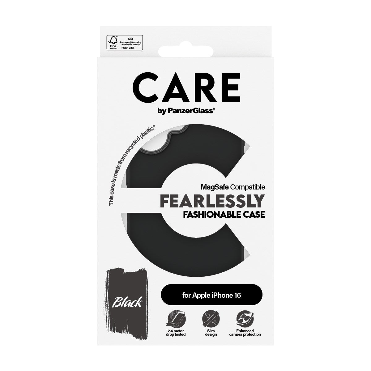CARE by PanzerGlass® Case Sort m. MagSafe iPhone 16